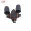 4 way 2pin corss L20 connector  Thread  Waterproof  screw wire 2 3 4pin cross electrical connector