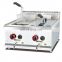 Stainless Steel Counter Top 2 Tank 2 Basket Electric Chips Fryer