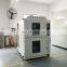Automatic battery pack 2 zone type air to air cold hot climatic thermal shock test chamber