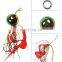60g 80g 100g 120g 150g 200g fishing jig lure  electroplated lead metal small jig  head with rubber skirts and mustad hooks