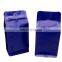 Coffee Bag Flat Bottom Box Pouch Colorful 250g 500g 1kg 12oz Coffee Beans Packaging Bag With Valve