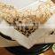 square 85*85cm modern luxurious golden lace tablecloth wholesale tablecloth lmzc1007(9)K
