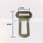Customized metal seat belt buckle car insert clip buckle