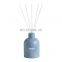Luxury 200Ml Wooden Lid Decorative Reed Diffuser Home Fragrance Glass Bottle Reed Diffuser With Sticks