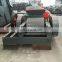 Manganese steel slag salt small mini double teeth roller crusher factory price