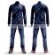 Custom Logo Slim Fit Training Wear Track Suit Mens Fleece Sport Trackpants Sweatsuit Set Custom