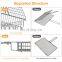 Rustproof 304 Stainless Steel BBQ Grill Basket for Meat Steak Shrimp Vegetables Chops Outdoor Grill Accessories