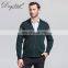 Men's Pure Cashmere Full Zip Knitted Cardigan Winter OEM Service Solid Pattern Anti-Pilling Feature