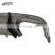 A6 S6 C7.5 KB Style Carbon Fiber Rear diffuser With Light Rear Bumper Lip For Audi A6 Sline S6 C7.5 2016-2018