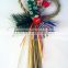2016 Aritificial Handmade Spring Flower/Artificial Winter pine straw wreath/winter jasmine