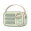 New Retro Wireless Speaker Portable Mini Speaker with FM Radio