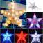 Wholesale LED Christmas Glitter Star Tree Top Lights For Christmas Tree Decoration Xmas Home Star Night Lights holiday lighting