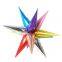 Mayorista de globos de helio en forma de estrella de aluminio, conos de gotas de lluvia de 26/40 pulgadas, globos explosivos y globos estrellados
