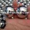 supply Chinese baoding balls with chiming in silver color diameter 25-30-35-40-45-50-55mm