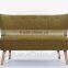 RCH-4146 Upholstery fabric sofa chairs comfortable lounge single armless sofa chair
