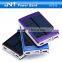 JNT Fashionable solar power bank newest 10000mah solar power bank,portable fashionable power bank