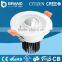 Round up and down cob led downlight up and down led recessed down light dimmable led downlight 18w CE/ROSH