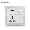 New Design 13a Multi Function Electric Wall Socket With Indicator Light