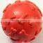 Thermoplastic rubber ball pet chewtoy for dogs and cats