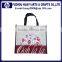 Top quality custom cotton coated pvc shopping bag