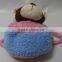 plush messenger sling bag/plush monkey shoulder bag/animal messenger sling bag for baby