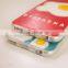 Delicious Eggs Soft TPU Drawing Lines Mobile Phone Case for iPhone 6