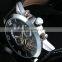 Stainless steel top genuine leather strap movement mechanical watch power reserve, date,day,month,24 hours function WM444