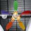 Small Size Colorful Blades Ceiling Fan With Remote