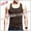 95% Cotton 5% Spandex stretch well slim fit gym athletic Sleeveless tank top