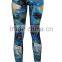 Fashion design high waistband custom sublimation leggings sports