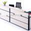 Modern used beauty salon furniture reception desk office counter design (SZ-RTB002)