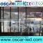P8 indoor transparent led display curtain 2016 new images