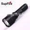 Rechargeable police torch with 18650 battery