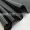 black solid color glossy PET window films