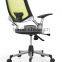 High Quality Office Chair With Armrest blue Mesh Staff Chair With Casters GS-1795AW