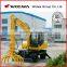 Sugarcane grabber machine for grabbing sugarcane and log DLS880-9AG