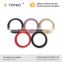 TOPKO Crossfit Gym Rings Wooden Gym Rings With Strap And Flexible Buckles