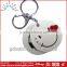 bunny acrylic keychain