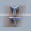 Butt welded stainless steel Y type tee Tube Fittings, 3A BPE Tee