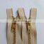5# YKK gold zipper brass zipper golden teeth zipper auto lock zipper pulls boots zipper
