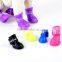 A-bomb silicone pet shoes waterproof pet dog shoes/pet rainshoes/pet shoes