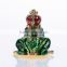 New design reinstone enamel Jiraffe pewter jewelry box