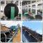 Black Nylon Flat Abrasive Conveyor Rubber Belt