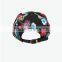 fashion snakeskin brim floral printing snapback hats