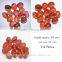 202 Ct Orange Star Sapphire 6 Rays Lab Created Stone