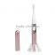 High tech good using recahergeable sonic import toothbrush for ladies
