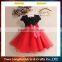 2016 Wholesale hot sale girls fancy tutu dress lovely girl dress