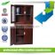 KD high quality glass display office filing cabinets/open glass door cabinet