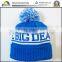 Custom Creature Skateboards Acrylic Knitted Bobble Beanie Hat                        
                                                Quality Choice