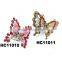 big colorful metal butterfly crystal hair clips wholesale